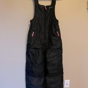 Girls Champion snow bib overalls